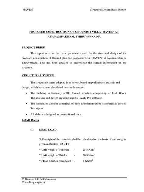 Structural Design Project Report Template に対する画像結果