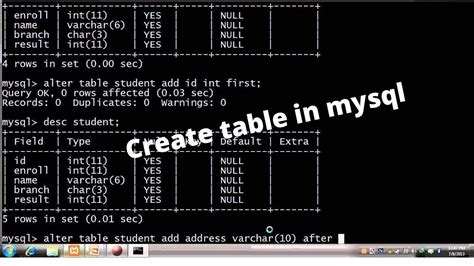 Image result for How to Create Table in MySQL with PHP