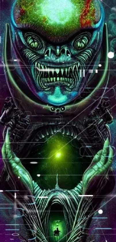 Toradh íomhá ar Alien Galaxy Art