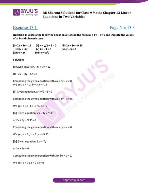Systems of Linear Equations Two Variables Worksheet-এর ছবি ফলাফল