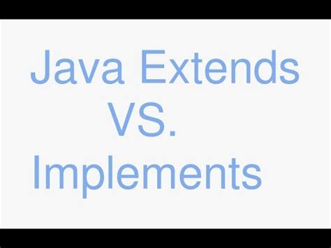 Image result for Java Extends vs Implements vs Inherits