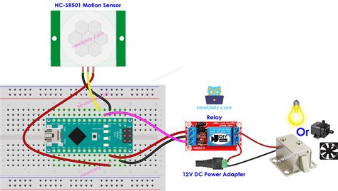 Afbeeldingsresultaten voor Arduino Motion Sensor LED and Potentiometer