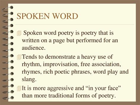 Image result for Spoken Poem Examples