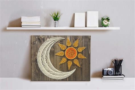 Image result for String Art Pattern Moon