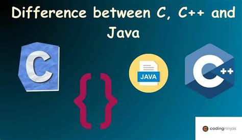 Difference Between C C++ Java and Python માટે ઇમેજ પરિણામ