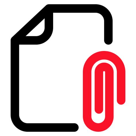 Image result for Dialog Box with a Paper Clip Icon