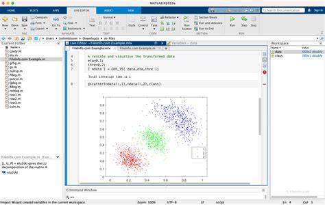 Toradh íomhá ar Integrate in MATLAB