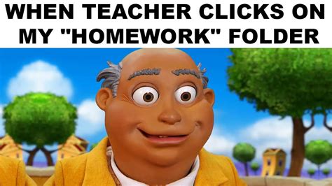 Image result for Homework Flder Meme