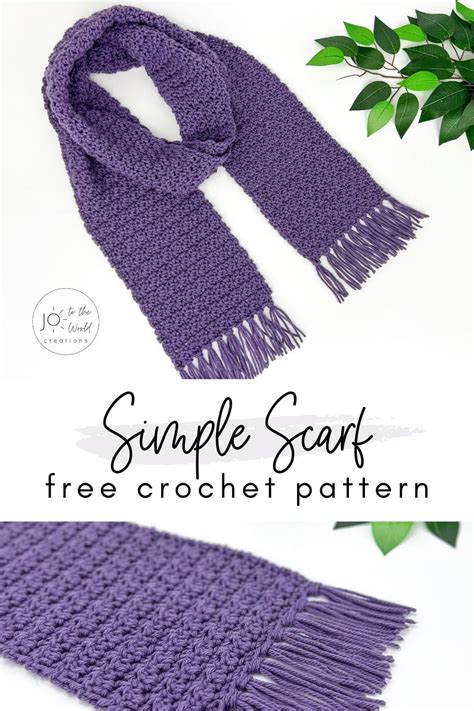 Image result for Basic Beginner Crochet Scarf