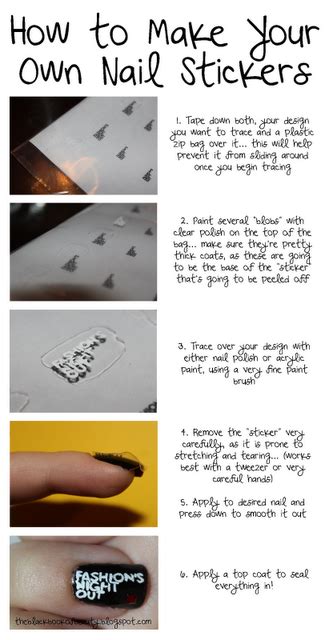 How to Make Your Own Nail Stickers に対する画像結果