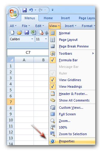 Image result for Document Properties Dialog Box Excel