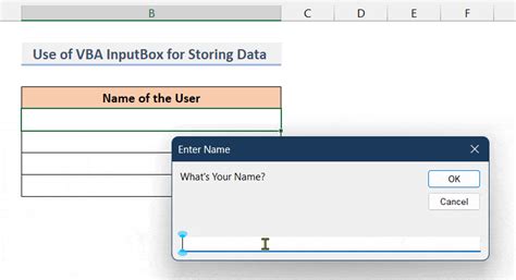 Afbeeldingsresultaten voor Dialog Box Input in Excel