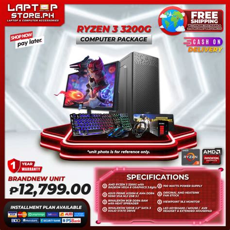 Toradh íomhá ar Computer Set Brochure Ryzen