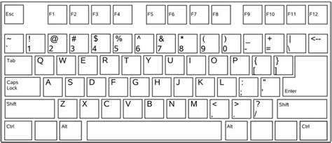 Image result for Paper Computer Keyboard Printable