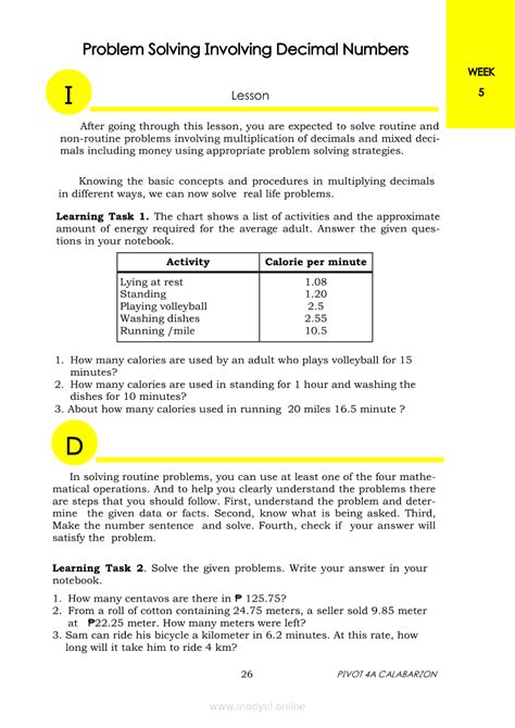 Image result for Module for Grade 6
