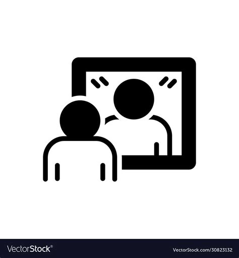 Reflection Royalty Free Vector Image - VectorStock