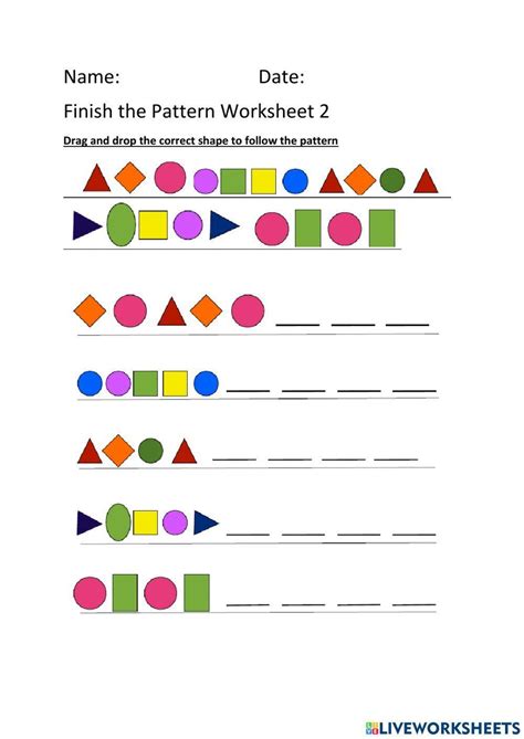 Image result for Patterns Grade 2