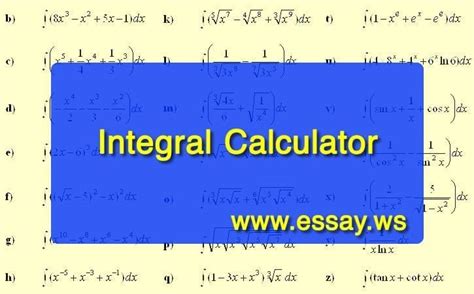 Image result for Integration On Calculator