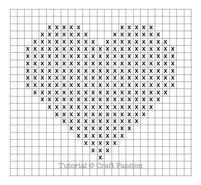 Image result for Knitted Heart Pattern