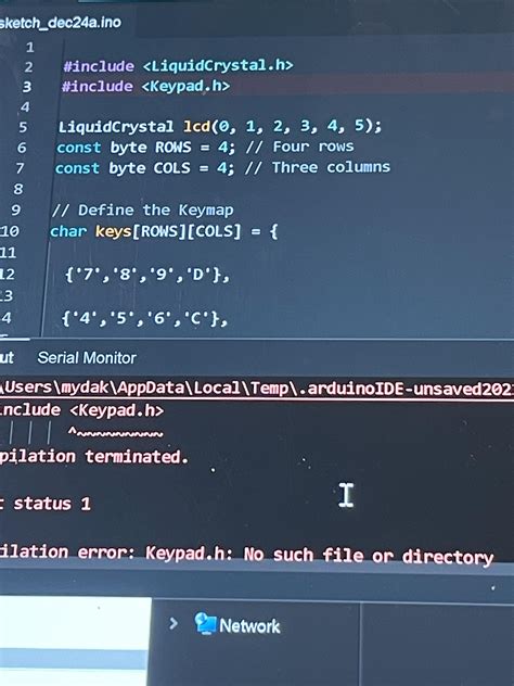 Image result for Arduino Keypad Program