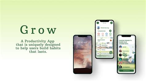 Bildergebnis für Grow App User Interface