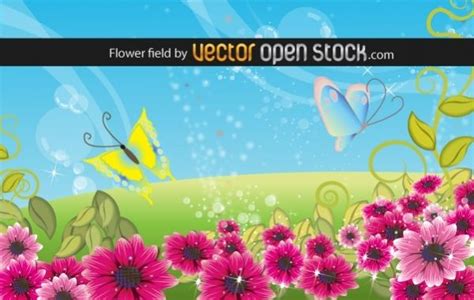 Flower Field Vector に対する画像結果