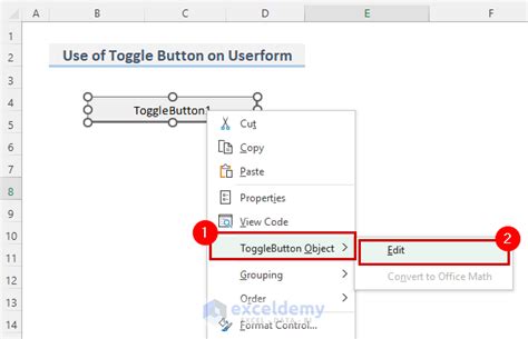 Image result for Toggle Switch Userform