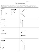 Bildergebnis für Vector Addition by Components Worksheet