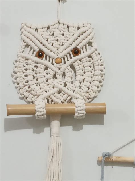 Macrame Owl Wall Hanging Tutorial に対する画像結果