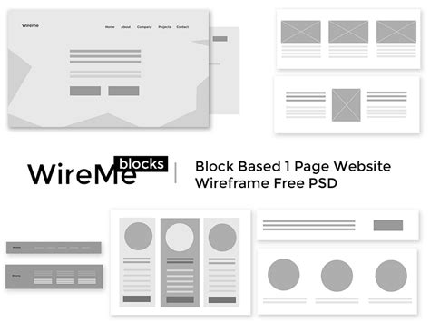 20+ Website Wireframe Templates (For Sketch, Photoshop + More) | Design ...