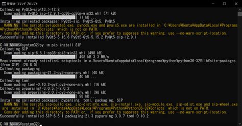 PyQt GUI に対する画像結果
