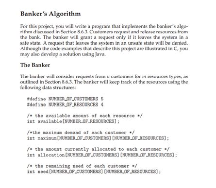 Image result for Bankers Algorithm Problems