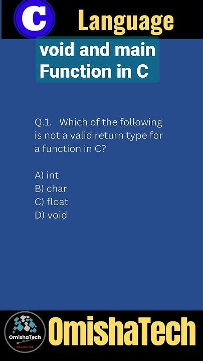 Toradh íomhá ar Structure of C Program Void Main