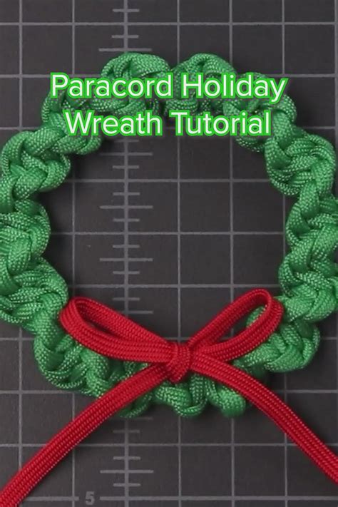 Toradh íomhá ar Paracord Christmas Tree Tutorial