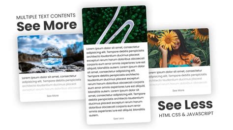 Image result for See More HTML/CSS JS