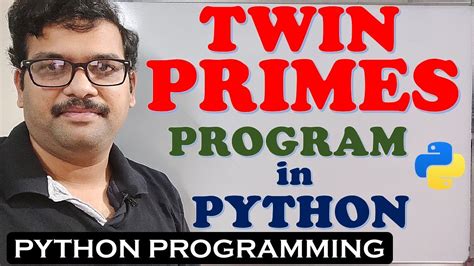 Image result for Twin Prime No Code in Python Code