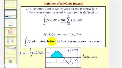 Image result for Definition of Integral