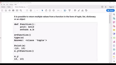 Image result for Python Return Multiple Values