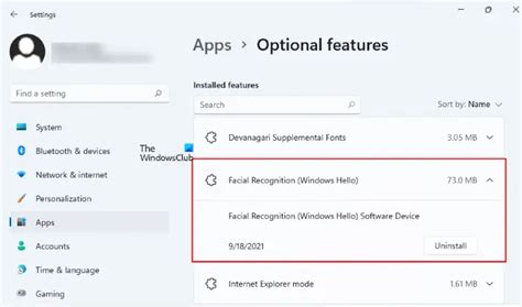 Apps and Features Command Line に対する画像結果