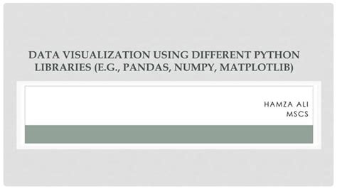 Image result for Best Libraries Python Data Isualization