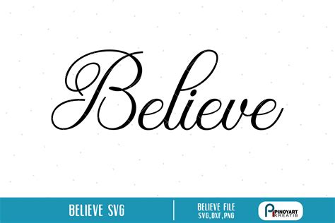 Image result for Believe Script SVG
