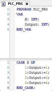 Image result for Structured Text plc Example