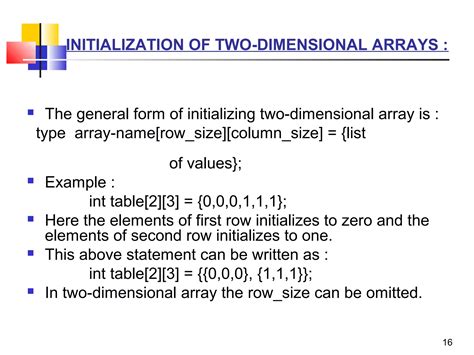 Array in C Programming Language に対する画像結果