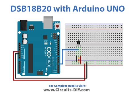 Image result for Arduino Uno Temparature Sensor DS18B20