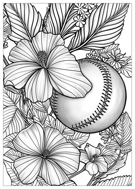 Image result for Softball Coloring Pages Printable
