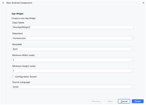 Image result for How to Create Android Studio Widget