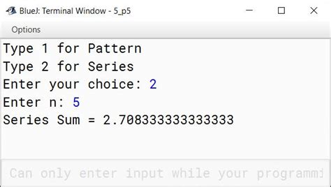 Toradh íomhá ar Menu-Driven Program