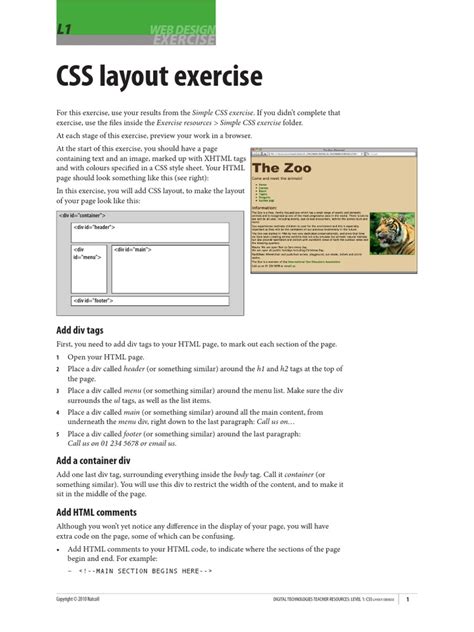 Image result for HTML and CSS Exercises for Beginners