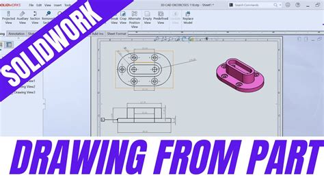 Image result for Beginners SolidWorks Project Drawing