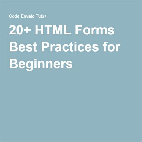 Image result for Simple HTML Forms to Build for Beginners